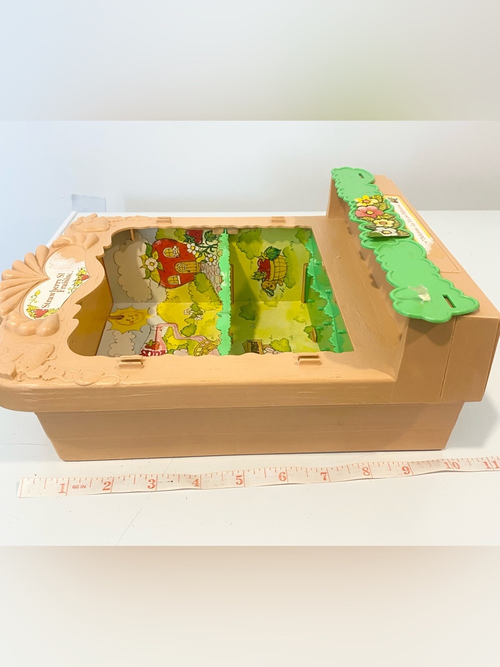 Vintage 1980s Strawberry Shortcake Berry Patch Carry Case Display Kenner - Picture 8 of 9